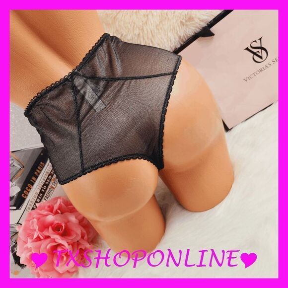 ❣️👙{Victoria's Secret} Dream Angels high waist shine mesh panty 👙❣️NWT - Picture 4 of 5